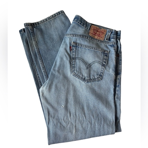 Levi's Men's Blue Jeans 505 regular fit - Picture 2 of 9